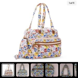 Weekender travel tote bag